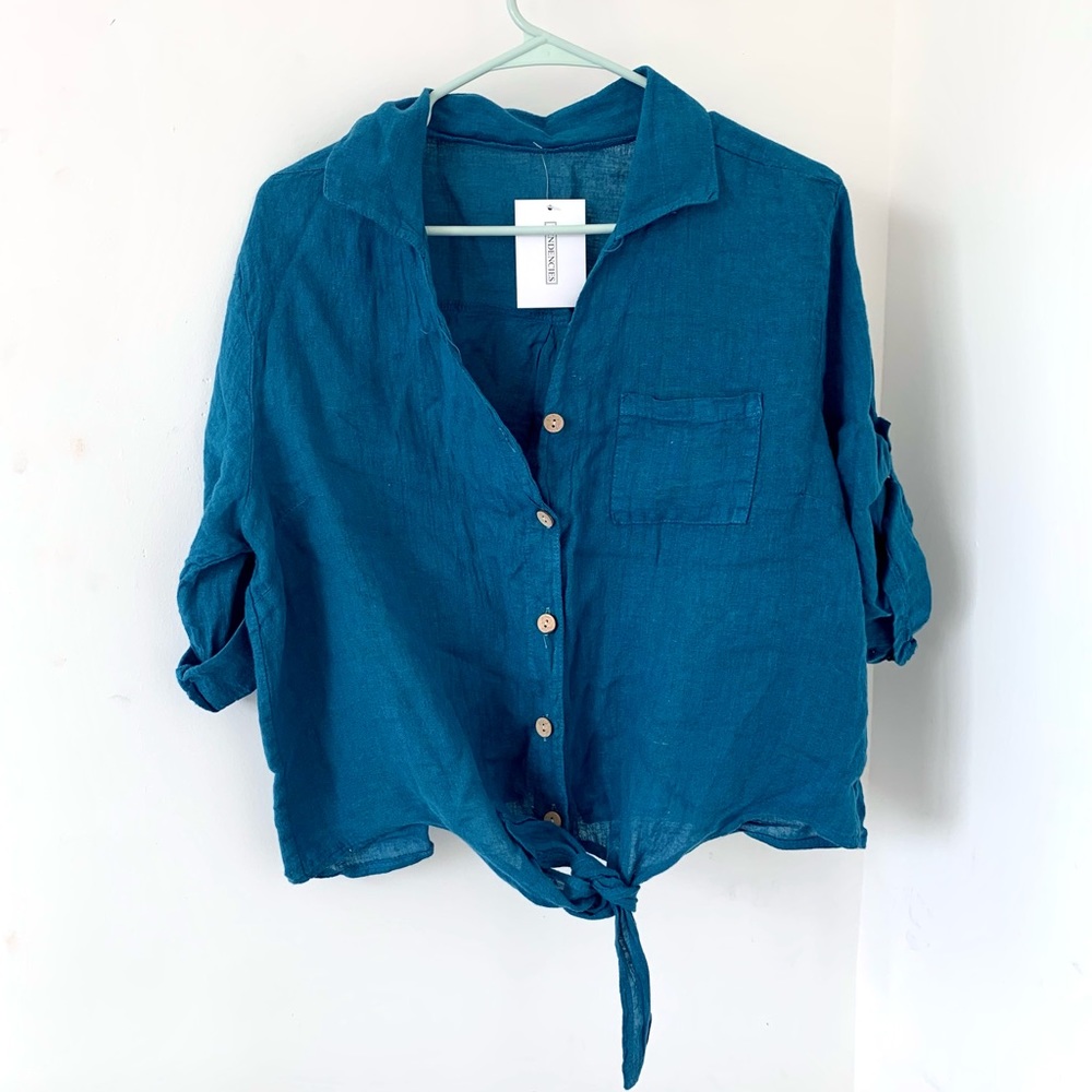 Teal Blouse (brand new!)